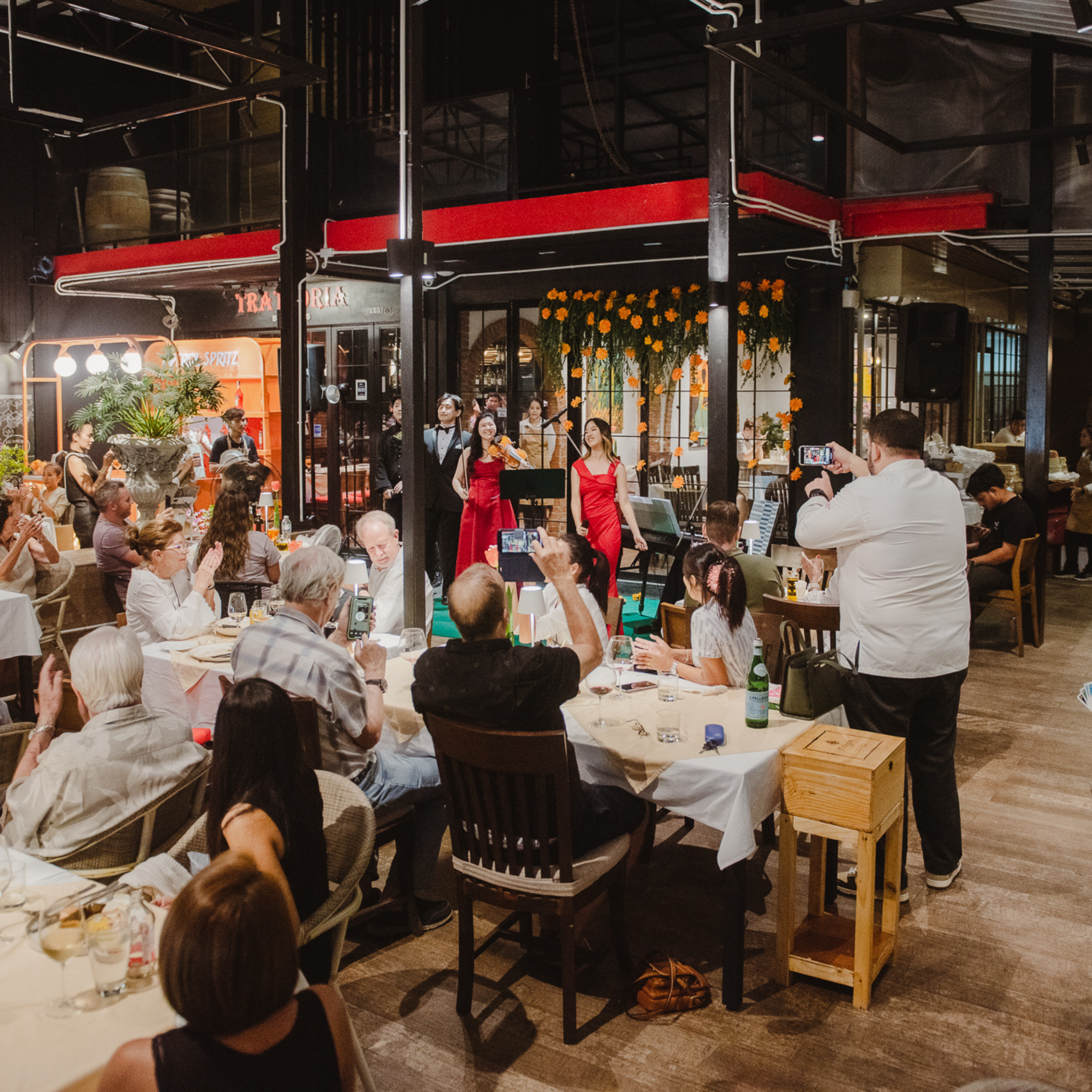 The restaurant at Trattoria by Andreas